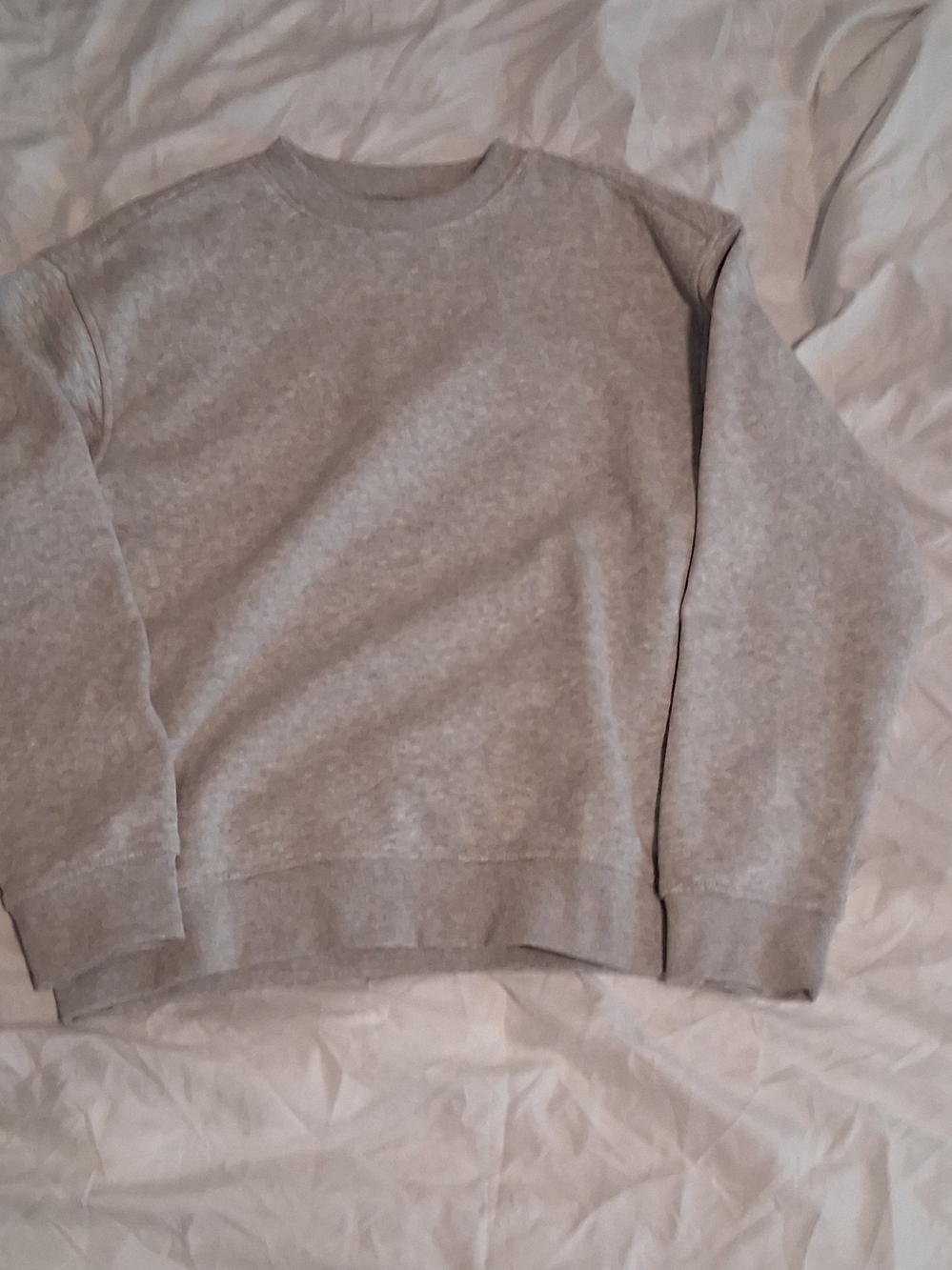 H&M Light Gray Crewneck Sweater